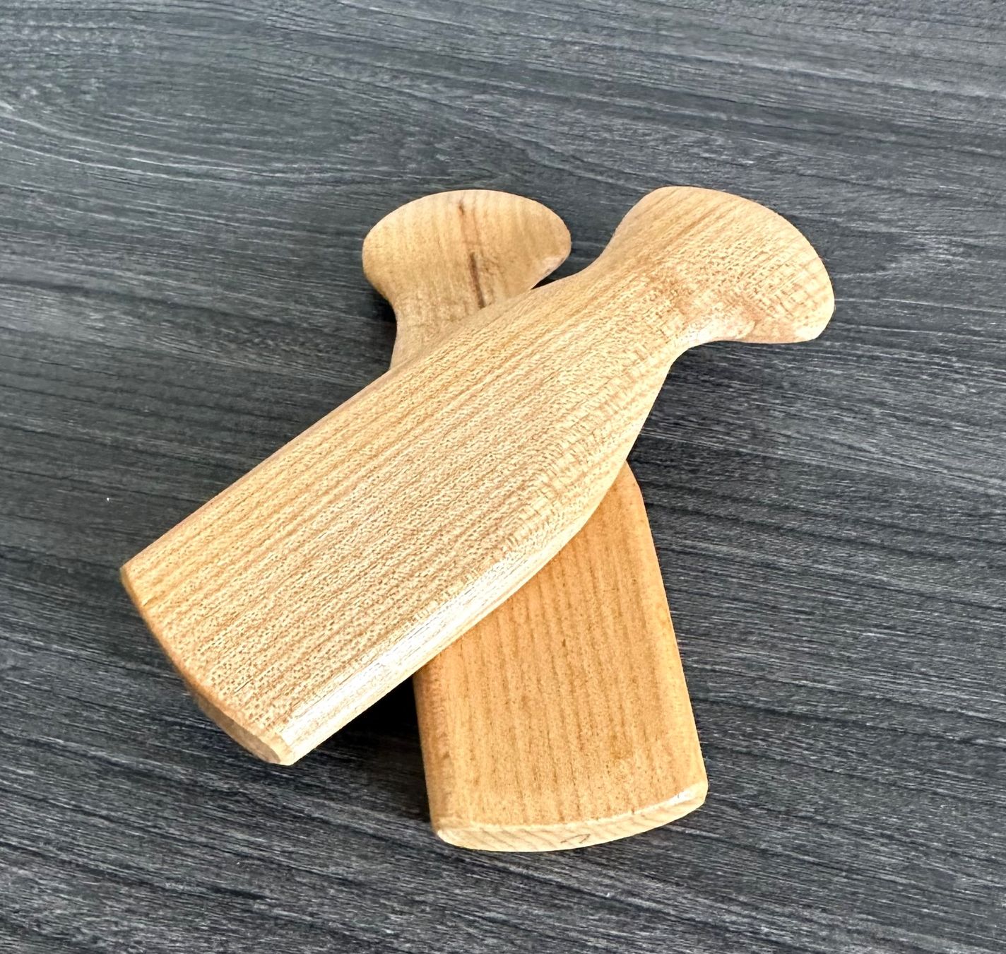 Strumenti musicali: 1 Paar Chlefeli,  Holz, Nötzli Chlötzli – Usato da Zürich venduto da brazerola 4