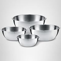 Gourmet Schüsselset 4-teilig Edelstahl Schüsseln Küche