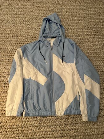 Lacoste Jacke Gr. L/XL Hellblau/Weiss - Top Zustand!