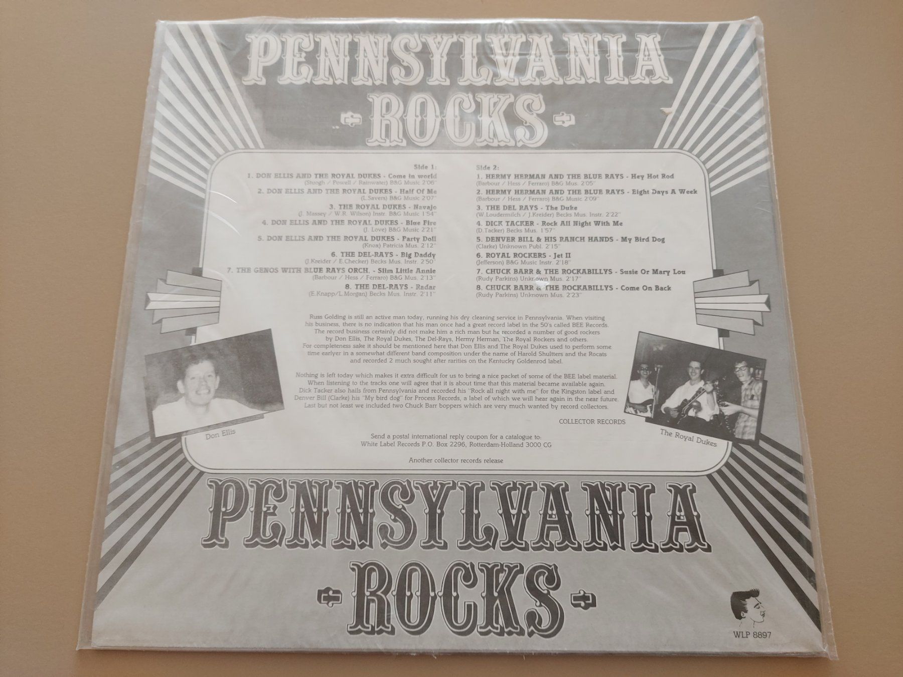 Schallplatten: Pennsylvania Rocks - Vinyl - 50's Rockabilly – Neu und originalverpackt aus Wilen b. Wollerau von 4banger 1
