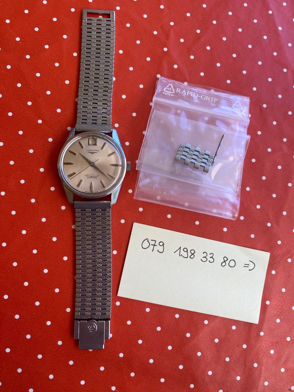 Longines Uhren: Longines Conquest Automatic 34 mm 1962 – Gebraucht aus St. Gallen von Montiswiss 8
