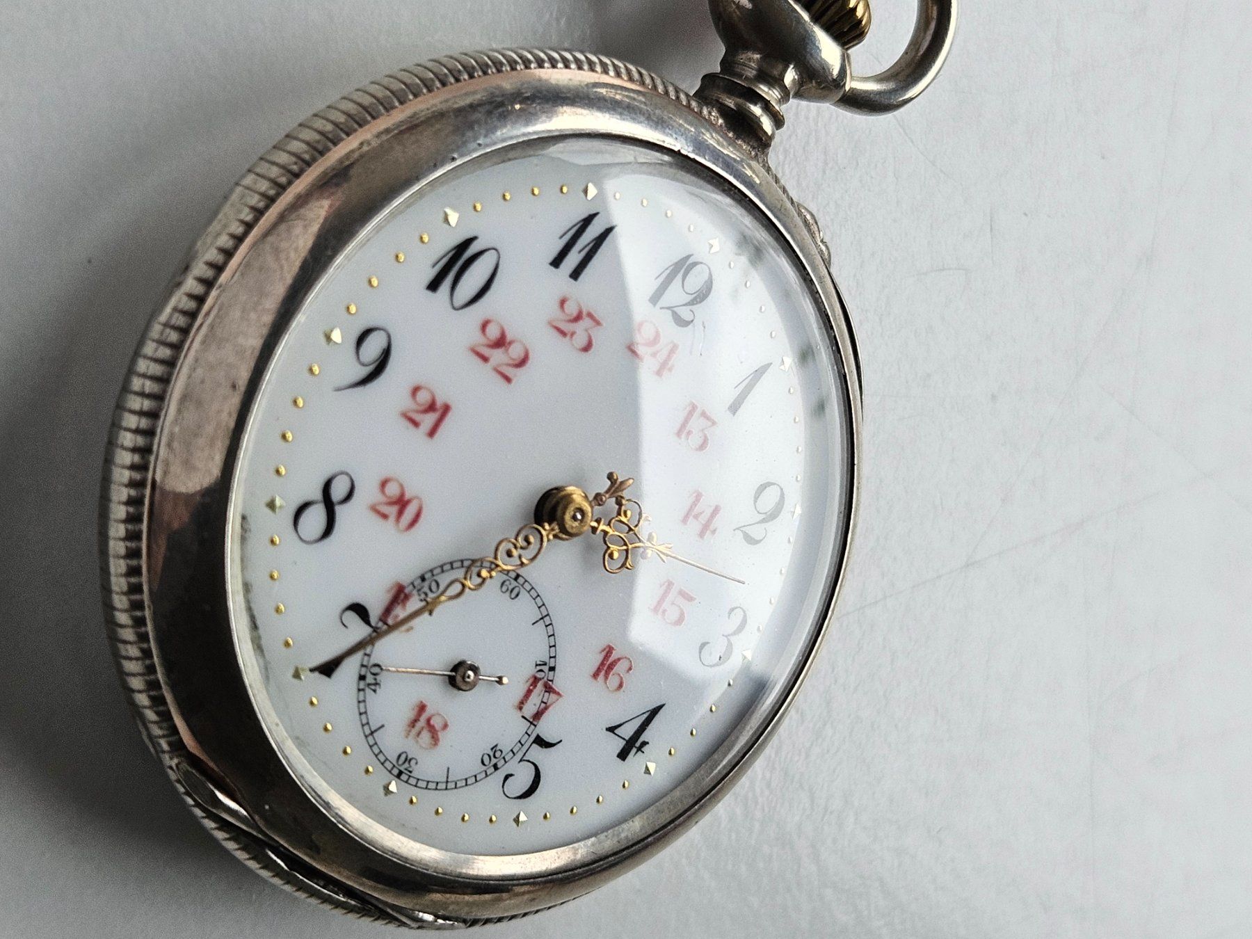 Orologi: 591 No Name Taschenuhr Silber 0.800 – Usato da Berikon venduto da mmm21 1