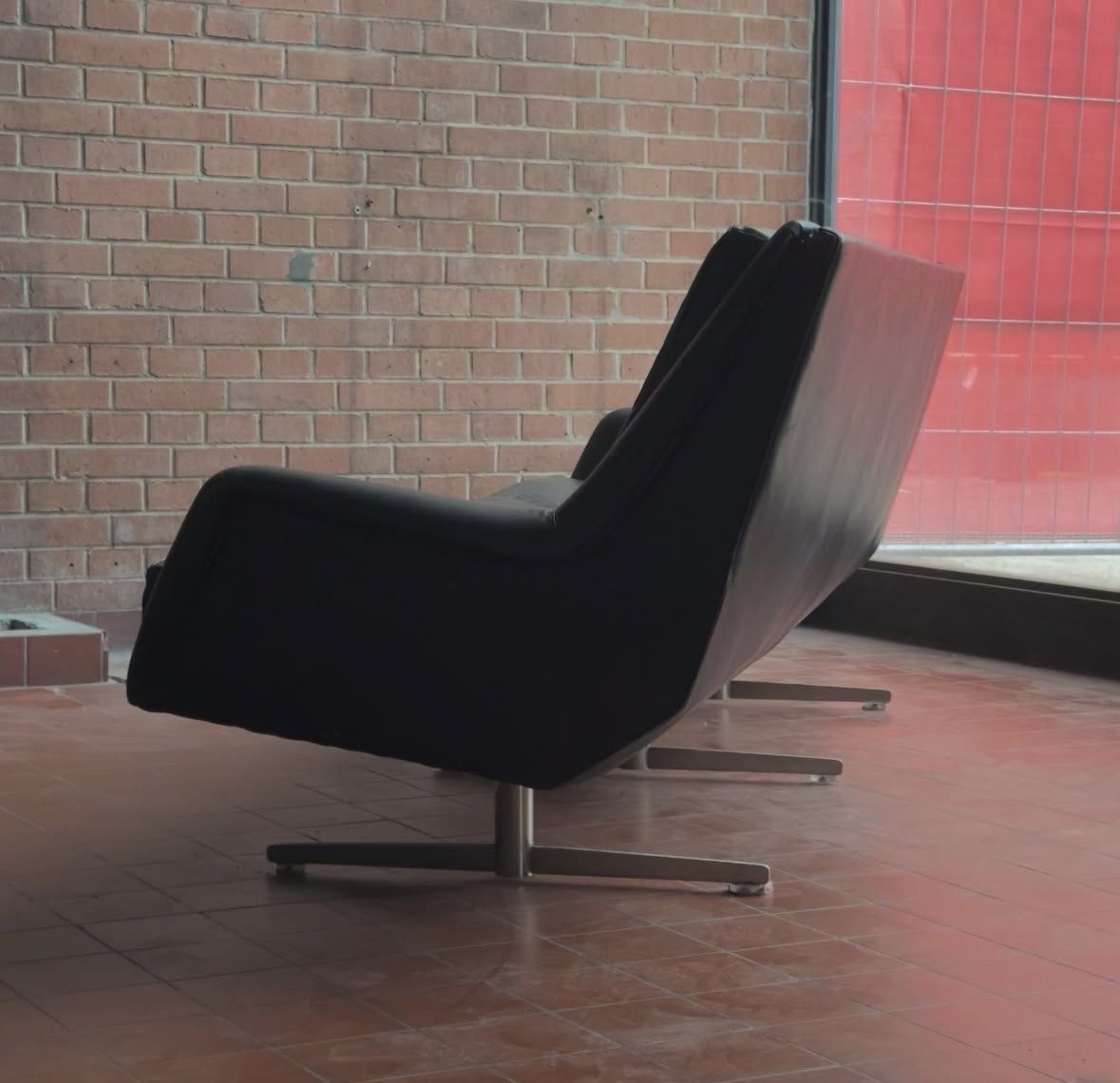 Divani: Grosses Vintage Ledersofa 1960er – Usato da Basel venduto da nizzle 4