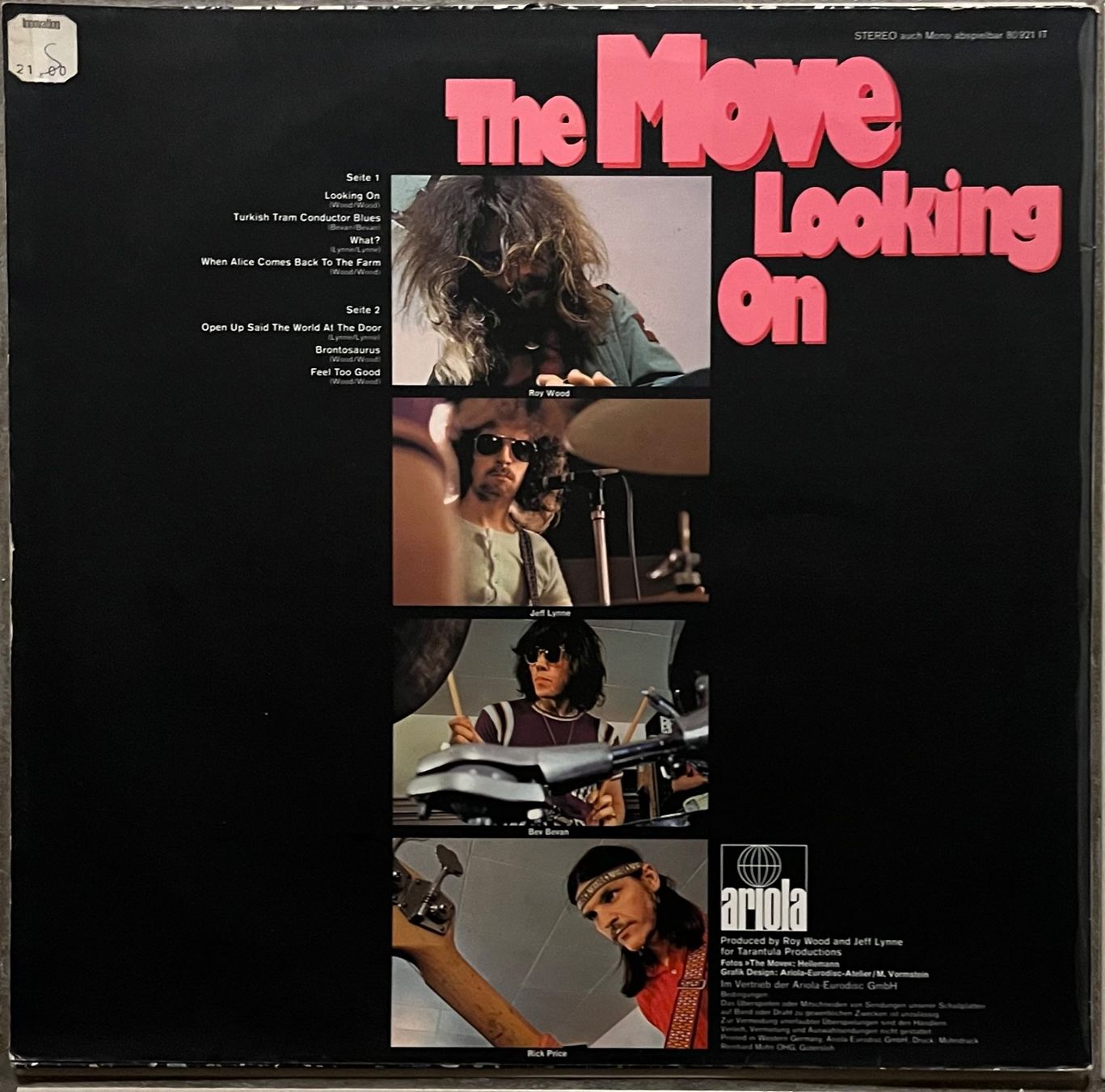 Dischi in vinile: THE MOVE - LOOKING ON - 33 Tours – Usato da Bussigny venduto da vinyl-pas-cher 1