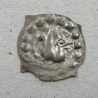 Breisgau , Brakteat , Silber , 1251 - 1253 .