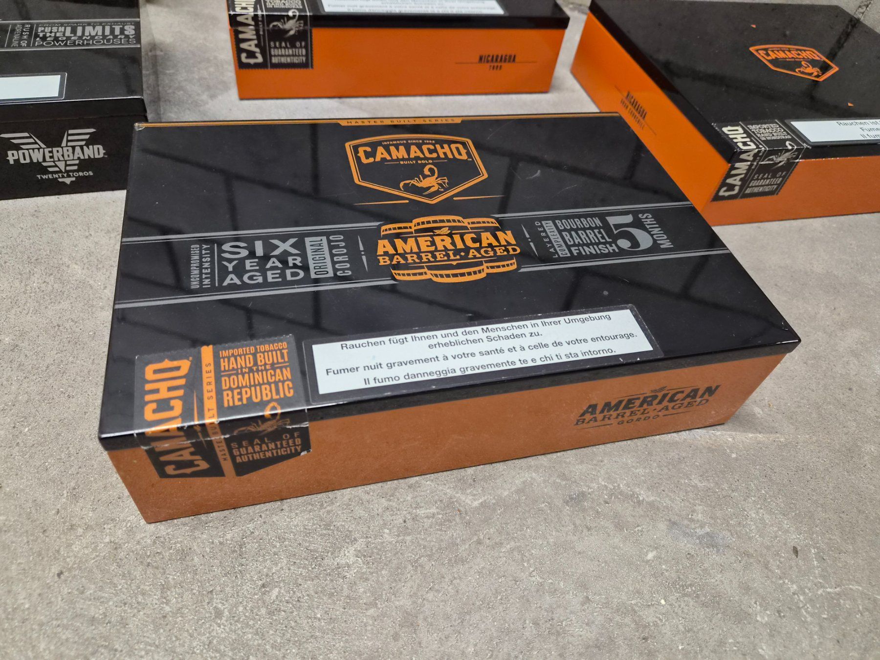 Caisses de transport: Zigarrenkisten 6x CAMACHO – D'occasion à Wetzikon ZH par Tothart 1
