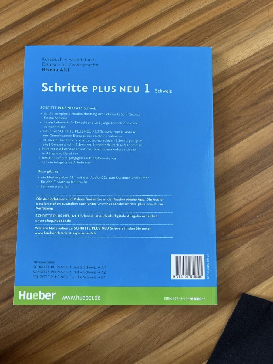 Libri: Schritte Plus Neu 1 A1.1 Deutschkursbuch – Nuovo (secondo la descrizione) da Killwangen venduto da florianschneider6789 1