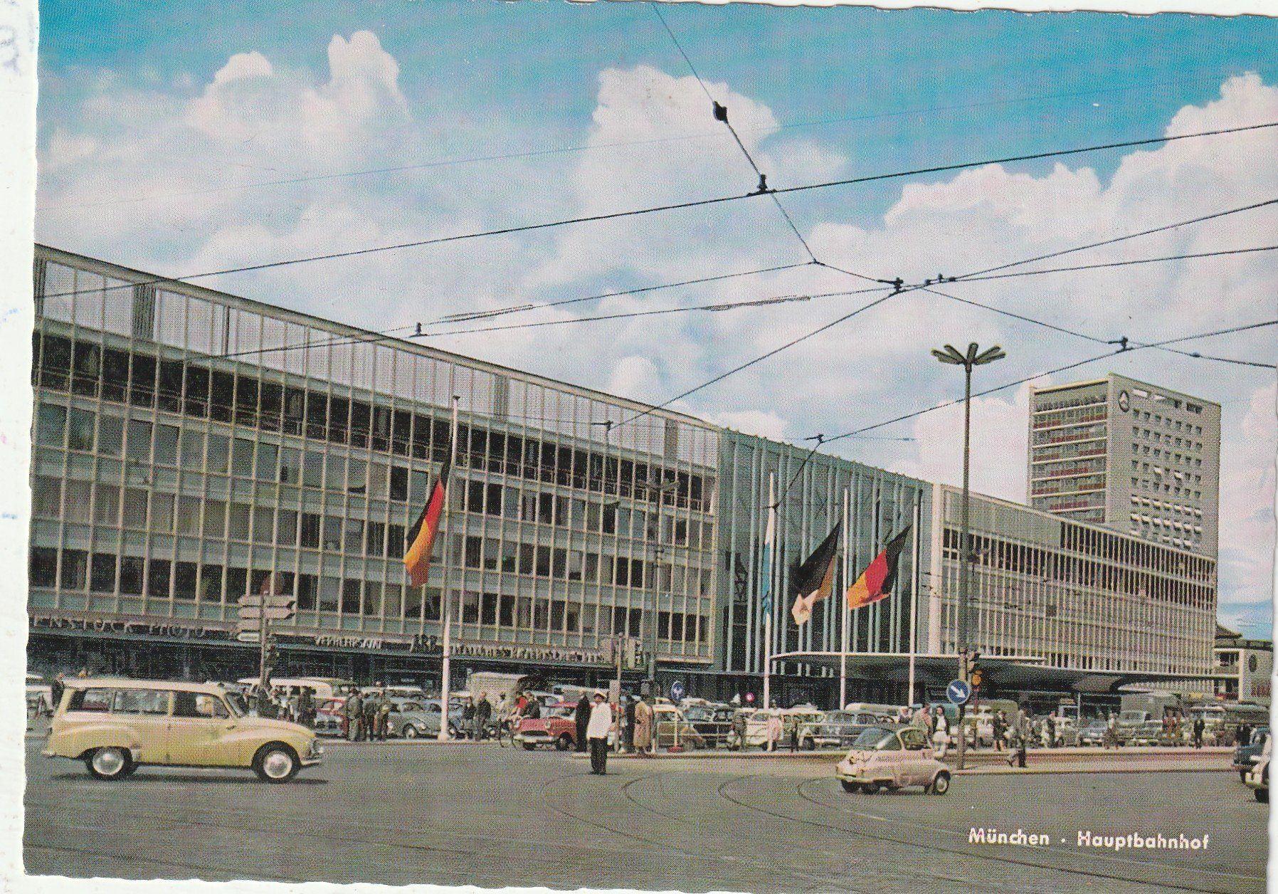 Cartoline postali: München Hauptbahnhof – Usato da Lumbrein venduto da made02