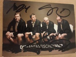 Die Fantastischen Vier - handsignierte Autogrammkarte