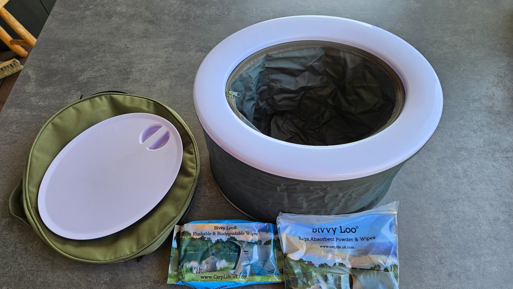 WC: Bivvy Loo tragbare Campingtoilette – Gebraucht aus Luzern von ambros_wolf 2