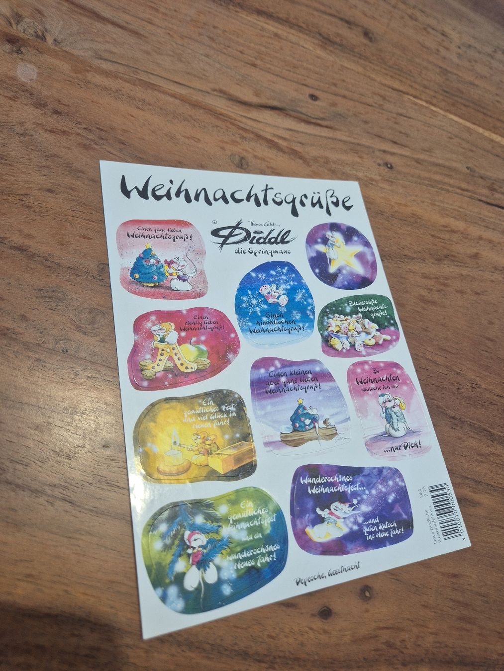 Autocollants: Diddl Aufkleber Weihnachten  – Neuf (Voir description) à Buchs ZH par lillyrose-93