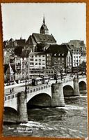 Basel - Tram - Rheinbrücke - AK