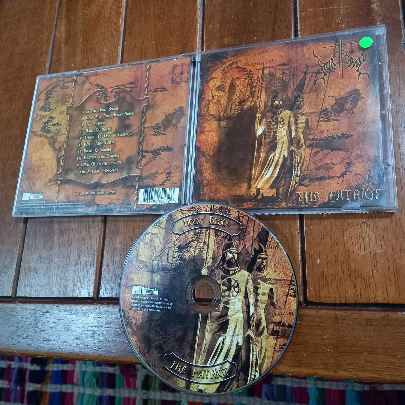 CD: holy blood- the... – Usato da St-Cergue venduto da VeganWarrior