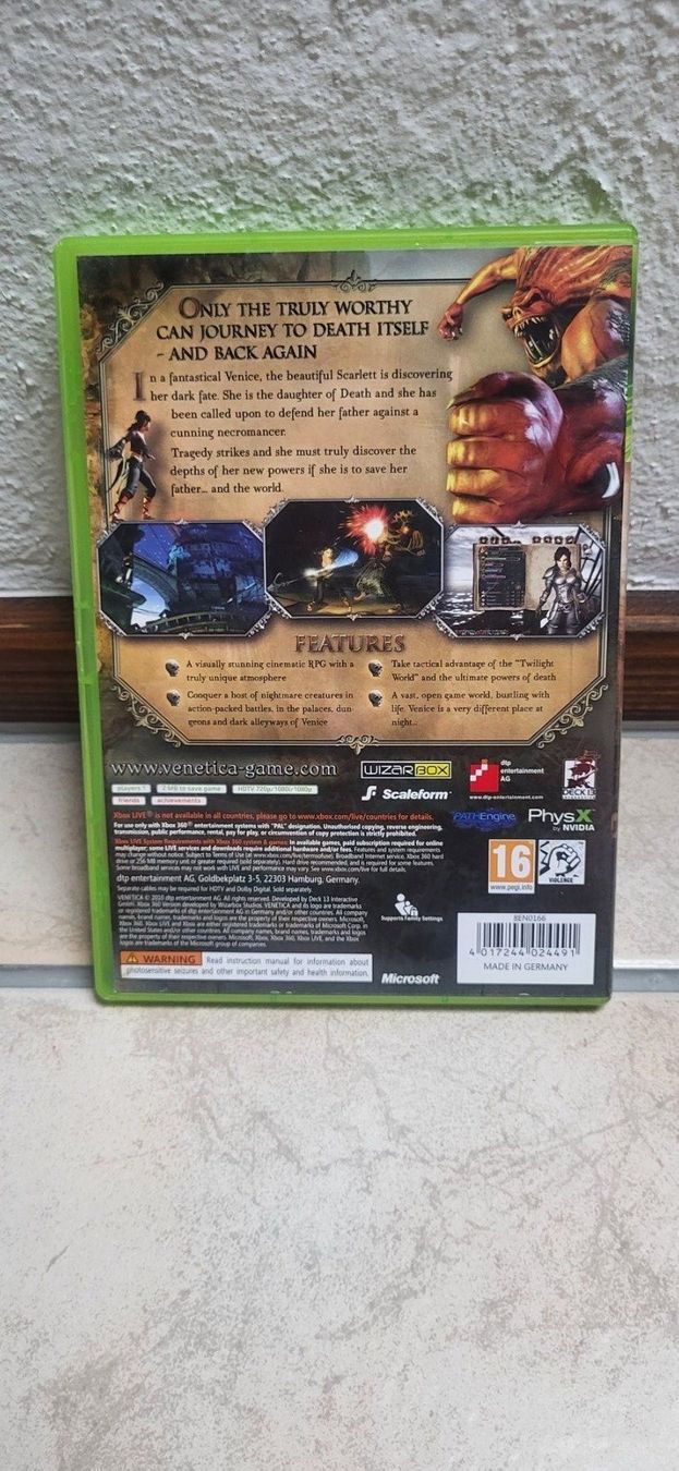 Microsoft Giochi: Xbox 360 - Venetica – Usato da Münsingen venduto da Heroism2010 1