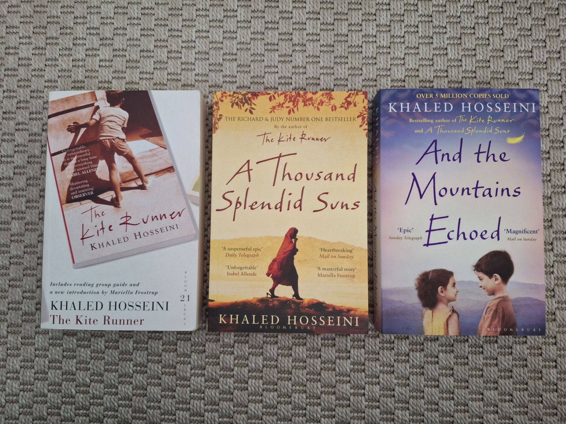Bücher: 3 books Khaled Hosseini – Gebraucht aus Düdingen von Miwoo