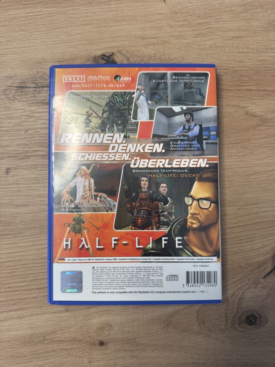 Sony Jeux: Half-Life Playstation 2 Spiel – D'occasion à Biberist par etesummer 1