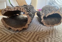 Korkröhre für Nager und Reptilien, Katzen. Super Versteck!