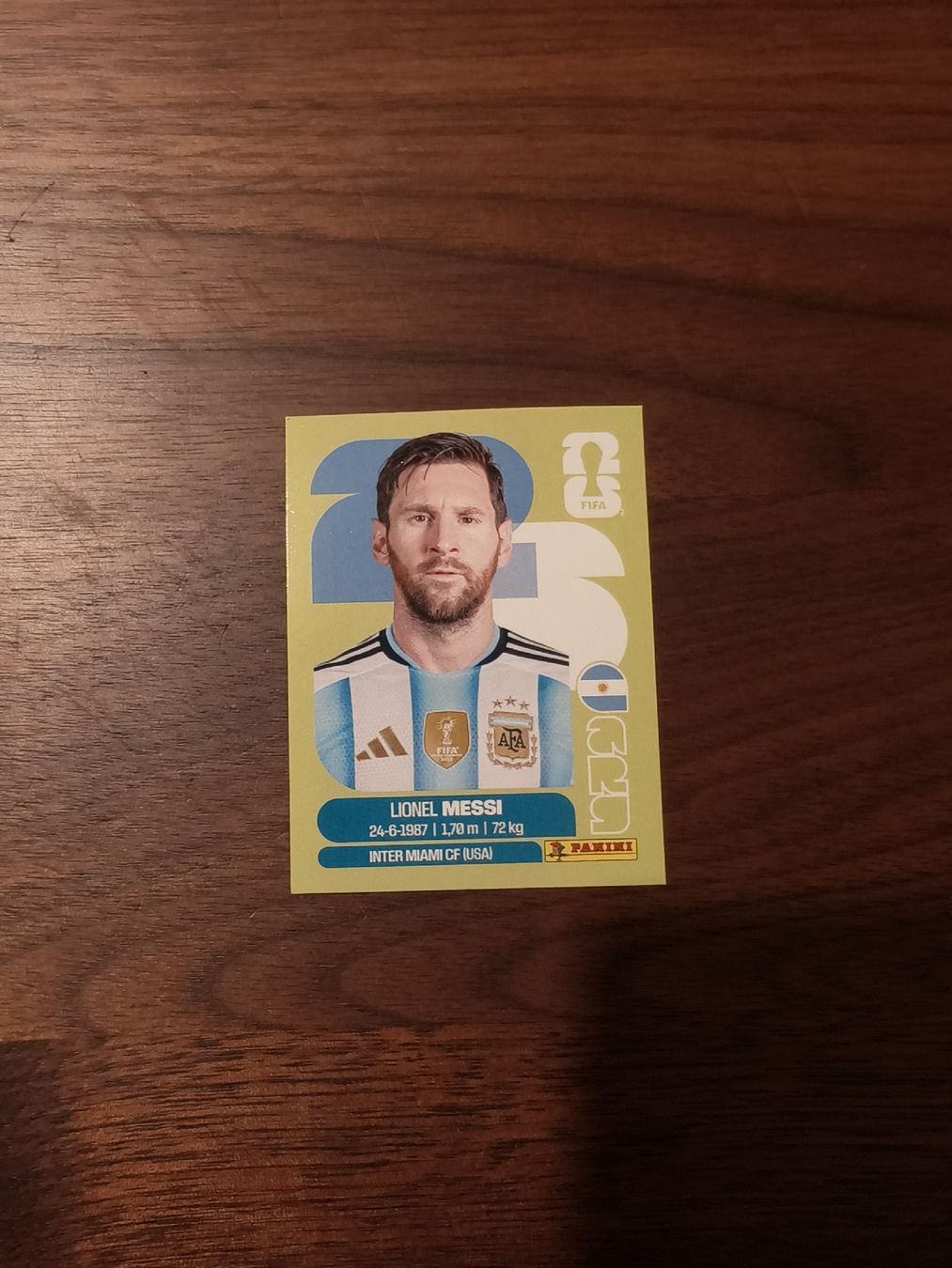 Panini Carte collezionabili: Lionel Messi Panini WC 2026 – Nuovo (secondo la descrizione) da Cugnasco venduto da Taz25