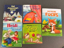 5 Pixi und Mini Bücher Kinderbücher gebraucht guter Zustand