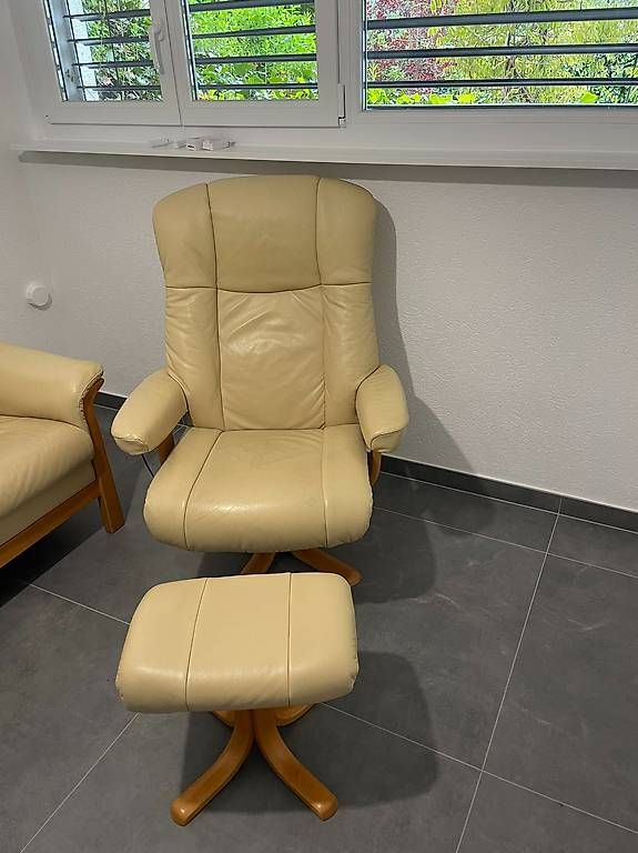 Divani: Canapé cuir et fauteuil  – Usato da Les Collons venduto da lau_ln6k 2