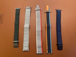 Apple Watch Armbander 5 stück 38/404/42mm