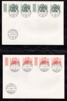 R1924  /  12 lettres 1977-1979 costumes populaires