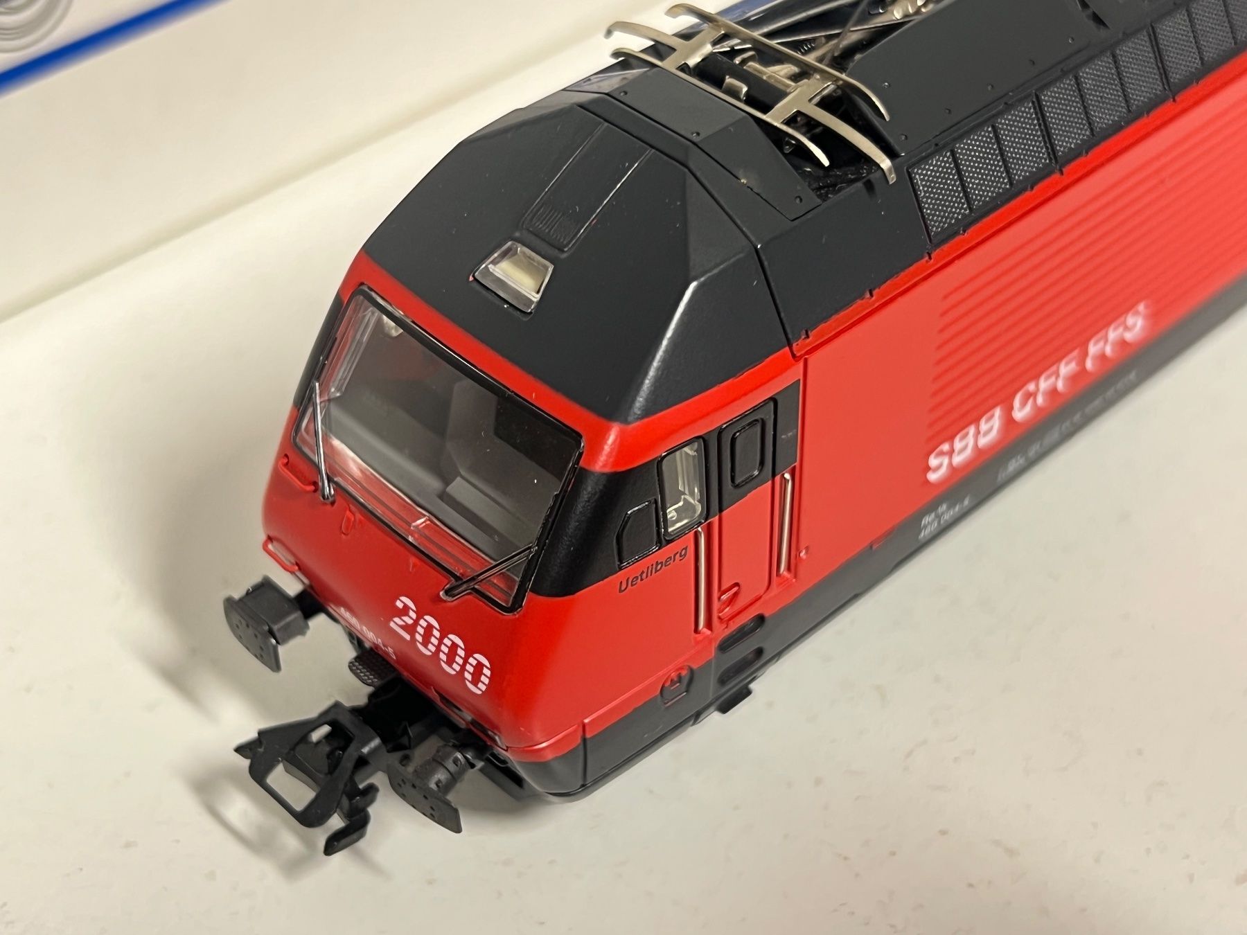 Märklin Modellini di ferrovie: Märklin SBB CFF FFS Re 460 3460 H0 AC – Usato da Geroldswil venduto da TopTrain54 3