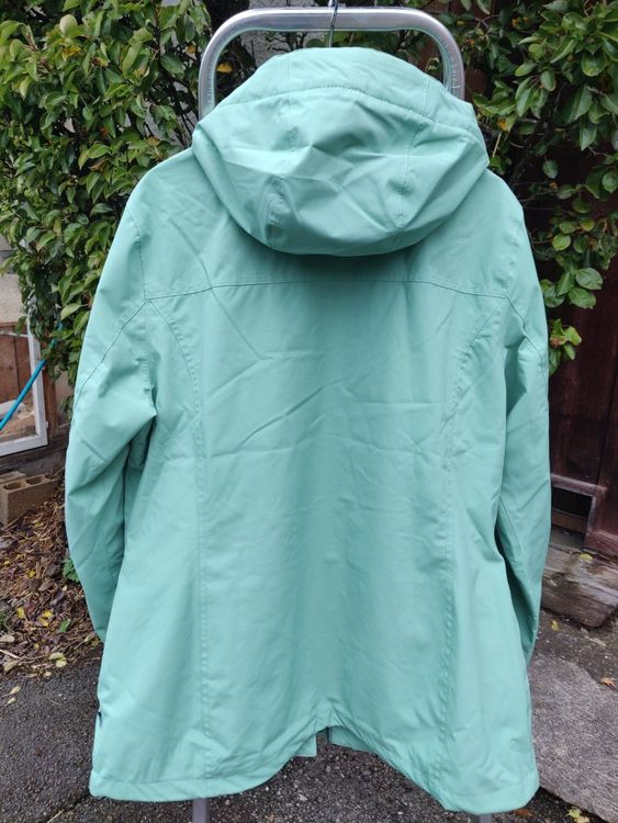 killtec regenjacke damen türkis