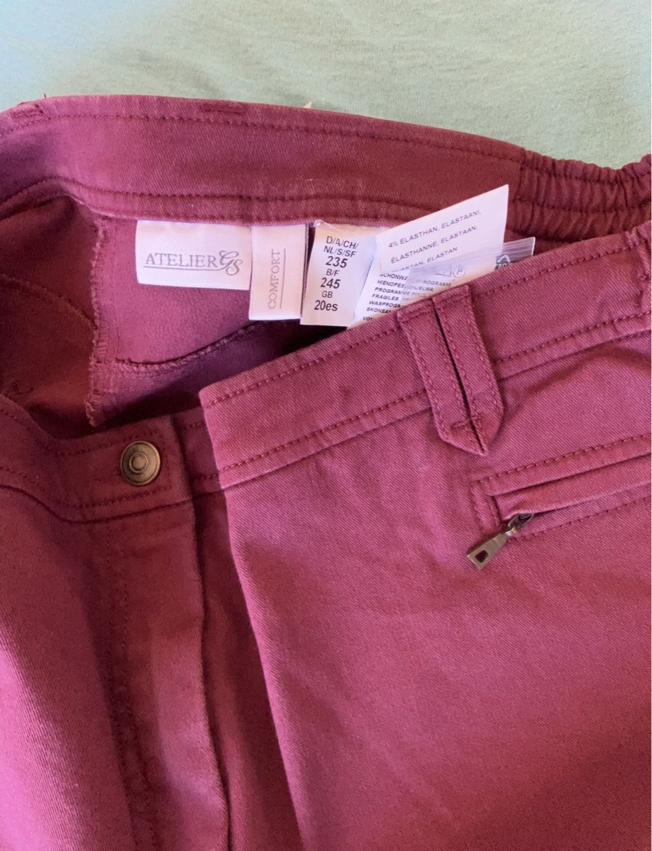 Pantaloni: Hose in Prune – Usato da Baden venduto da sylivianne 3