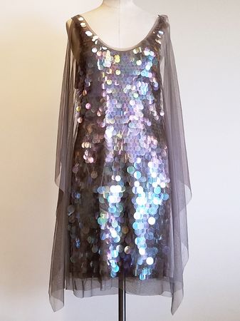 ‎Robe BCBG MAX AZRIA ornée de sequins irisés, Taille M