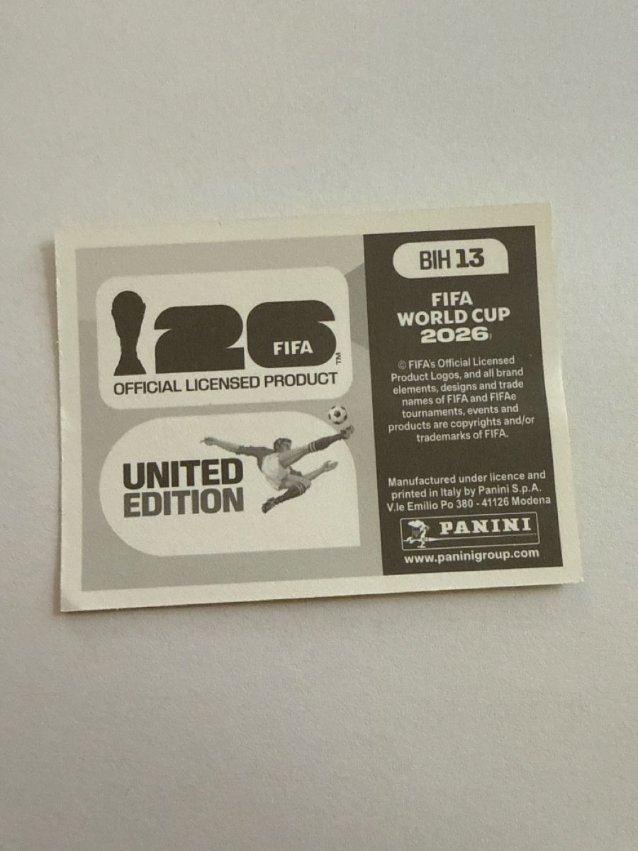 Panini Sammelbilder & Trading cards: BIH13 Panini FIFA World Cup 2026 – Neu (gemäss Beschreibung) aus Muotathal von sin_pdj6 1