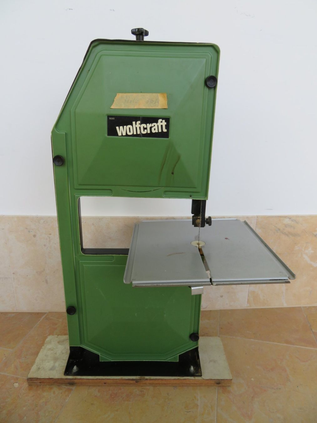 Wolfcraft Seghe: Wolfcraft 5020 Bandsäge – Usato da Reinach BL venduto da WBZ-Flohmarkt 1