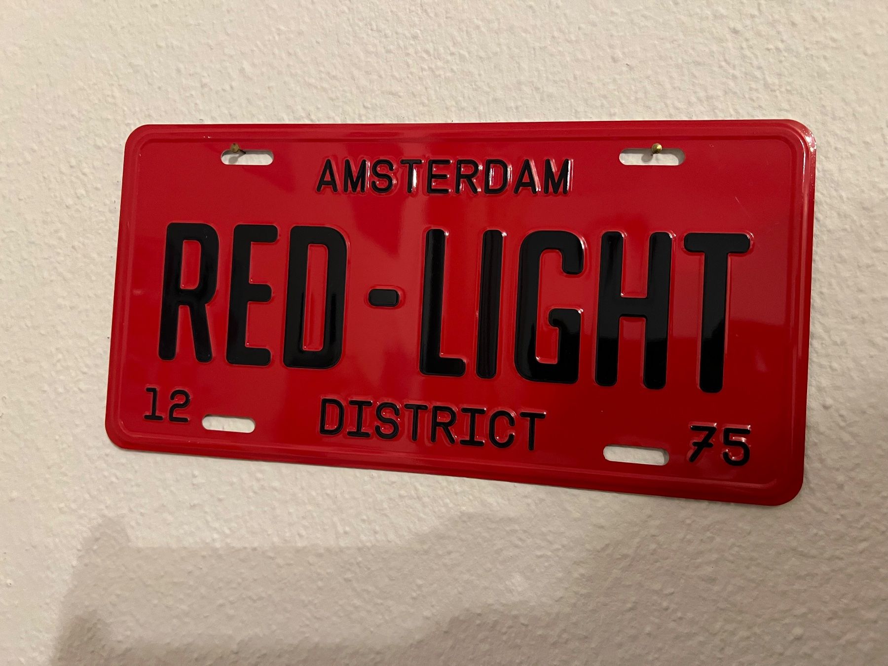 Insegne: Amsterdam Red-Light District Blechschild, Top Zustand! – Nuovo (secondo la descrizione) da Stäfa venduto da PatrickOO7