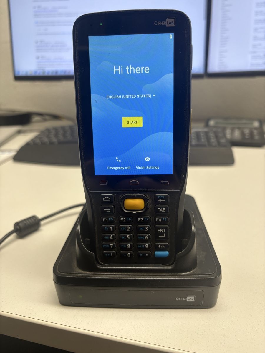 Scanner: Ciperlap RK25 Barcodescanner Vollausgerüstet – Usato da Unterstammheim venduto da LMTECH90 1