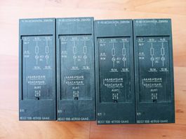 4 x Siemens SIMATIC ET200S 1F-RO 24V / 6ES7138-4FR00-0AA0