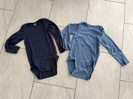 Langarmbodys - Grösse 104 - H&M - 2 Stück