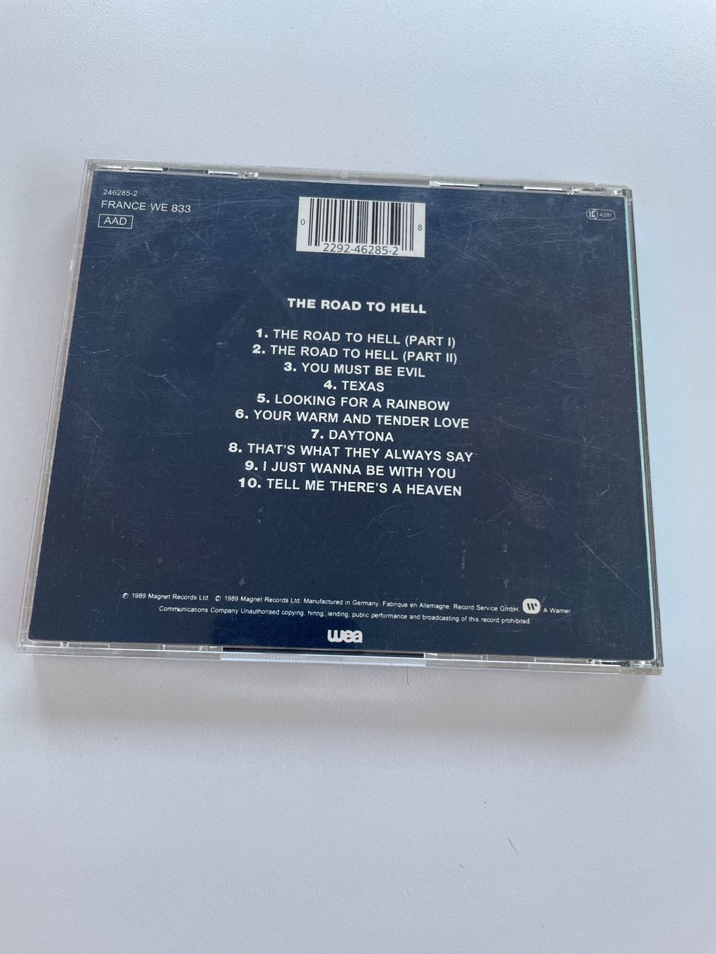 CD: Chris Rea - The Road To Hell CD Kult! – Usato da Sargans venduto da Didis 1