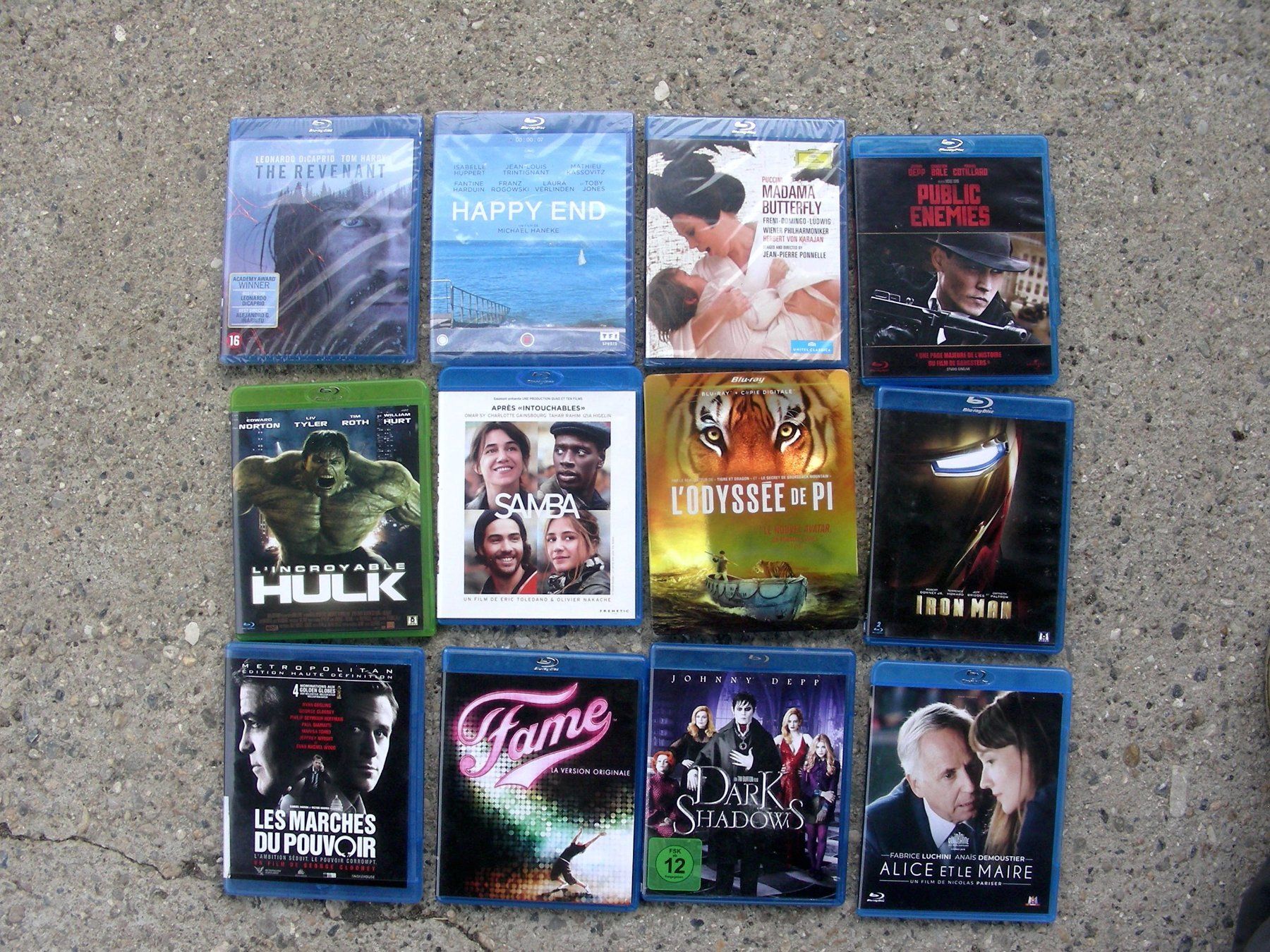 Alle DVDs: Blue-ray -12 DVD en lot – Gebraucht aus Cormondrèche von yak38