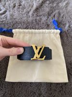 Louis Vuitton Damen Gurt 70 mit Monogram Schnalle 
