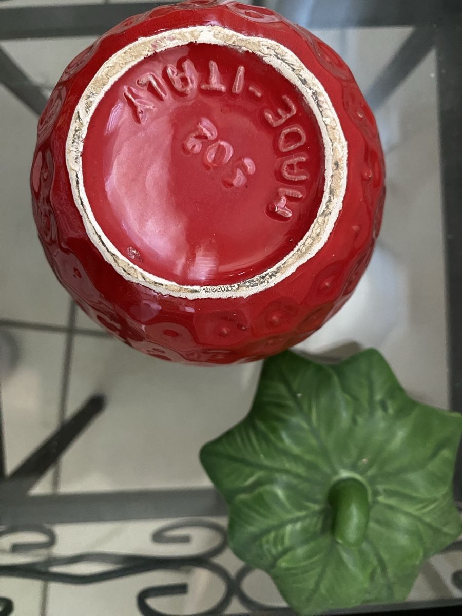 Sucriers: Keramik Dose Erdbeerform  – D'occasion à Rheinfelden par Tigerlilli 3