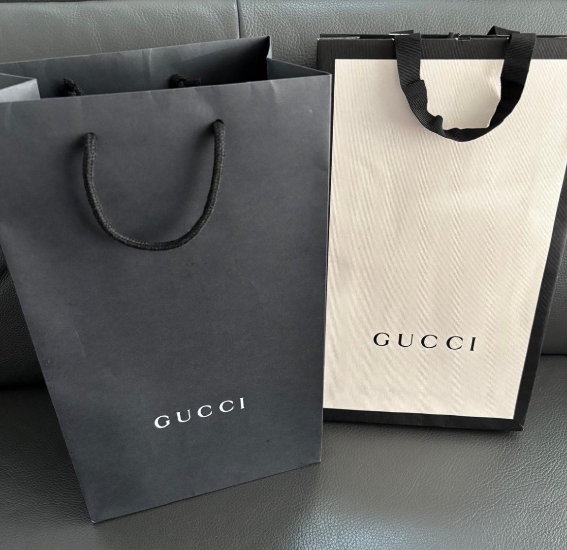 Gucci Borse: ❤️ Gucci  2 Papiertaschen – Nuovo (secondo la descrizione) da Steinhausen venduto da mirabella777