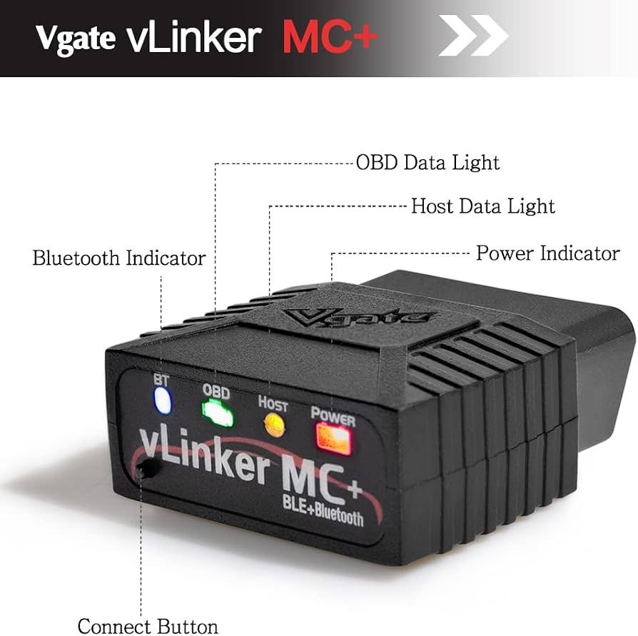 Tutti gli attrezzi: Vgate vLinker MC+ Bluetooth OBD2 Car Diagnostic Scan Tool – Nuovo (secondo la descrizione) da Zürich venduto da jankais3r 4