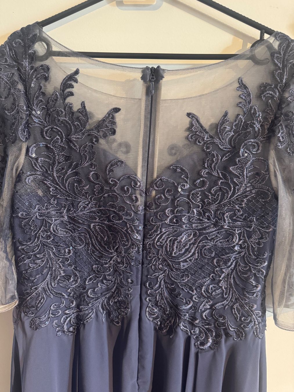 JJ’s House Kleider: Abendkleid, blau mit Spitze Grösse 38 / 40 – Neu (gemäss Beschreibung) aus Künten von bel_6wn2 4