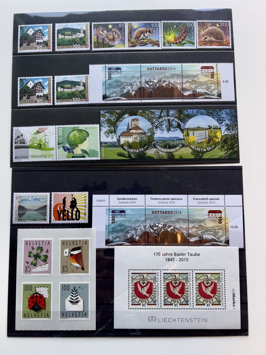 Tutti i francobolli: Frankatur postfrisch CHF 100.- – Nuovo (secondo la descrizione) da Glattbrugg venduto da Artos67 1