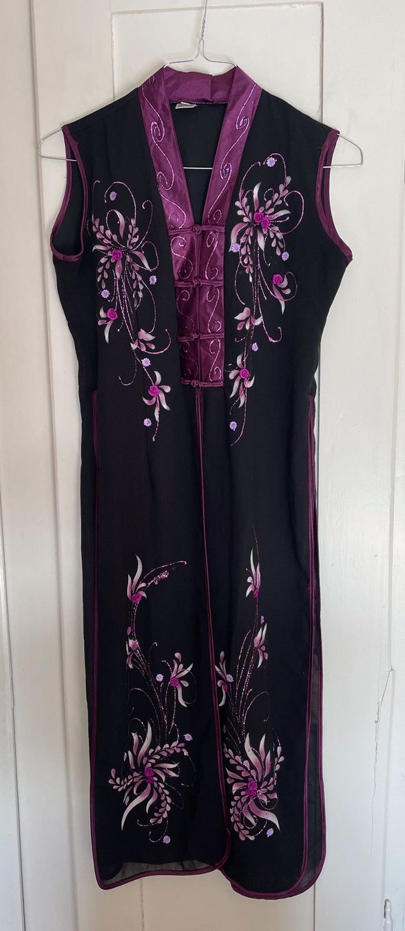 Vestiti: Kimono Kleid/Weste, Seide, Gr.M – Usato da Zürich venduto da Caro55 6