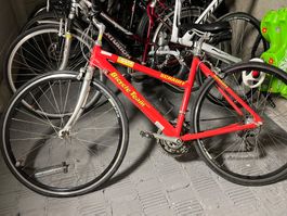 Schauff Rennrad Velotraum rot, top Zustand, sommerfit!