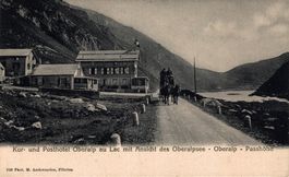 Kur- und Posthotel Oberalp au Lac. Postkutsche