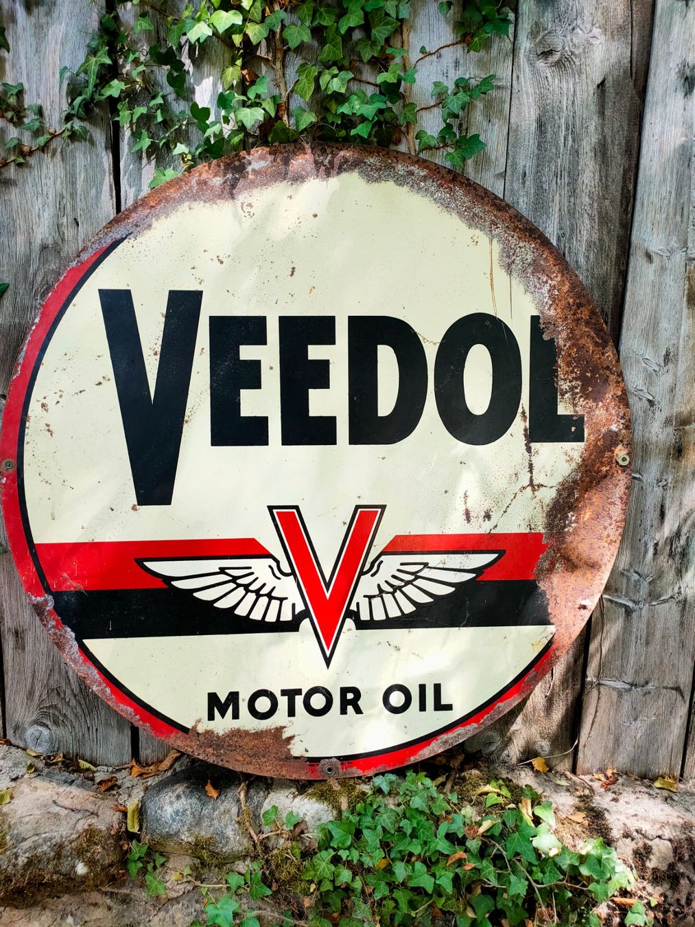 Veedol Insegne: Plaque publicitaire veedol – Usato da Bretonnières venduto da Minigab