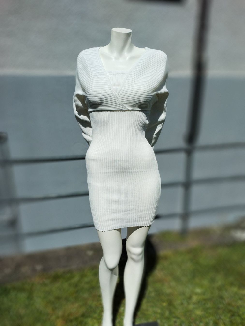 Kleider: Damen Herbstkleid, weiss, Gr. S – Neu (gemäss Beschreibung) aus STEFFISBURG von Sumerstorm 2