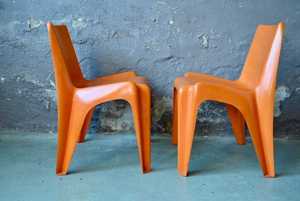Sedie: Paire de Chaises Bofinger BA1171  Helmut Bätzner space age – Usato da COLMAR venduto da Sophiebellelurette 2